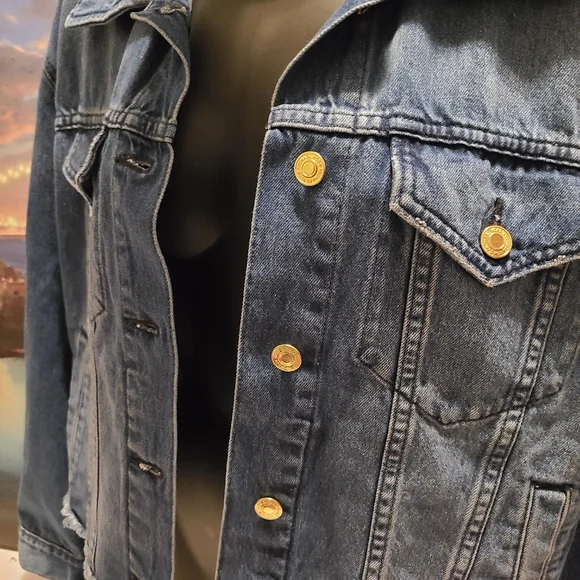 Michael Kors JEAN JACKET NWT - Picture 5 of 9